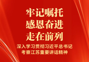 牢记嘱托 感恩奋进 走在前列