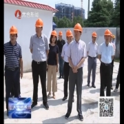 市人大常委会视察重点项目工程建设