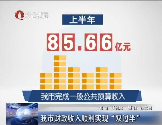我市财政收入顺利实现“双过半”