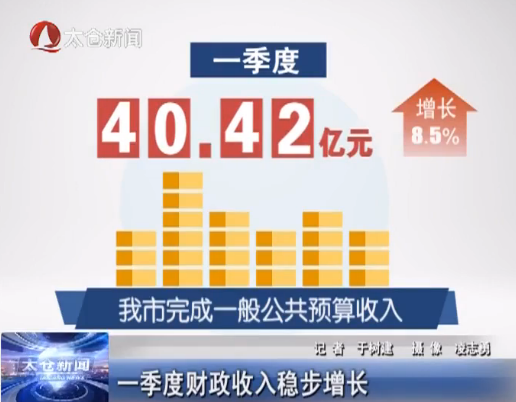 一季度财政收入稳步增长