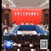 向各界人士通报社会综合治理情况