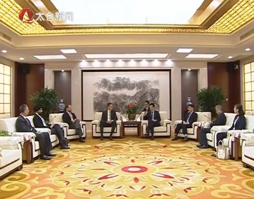 沈觅会见珀金埃尔默公司高层