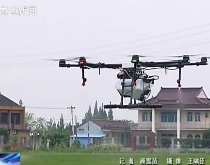 “天上飞””地里跑“构建植保作业新模式