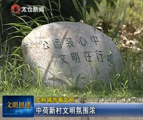 中荷新村文明氛围浓