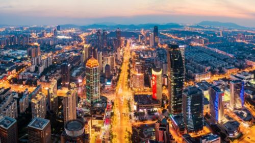苏州高新区CBD俯瞰图。 （高新区文体旅局供图）71苏州日报
