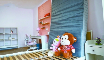 南京市栖霞区马群街道晨晨（化名）的梦想小屋。 栖霞团区委供图