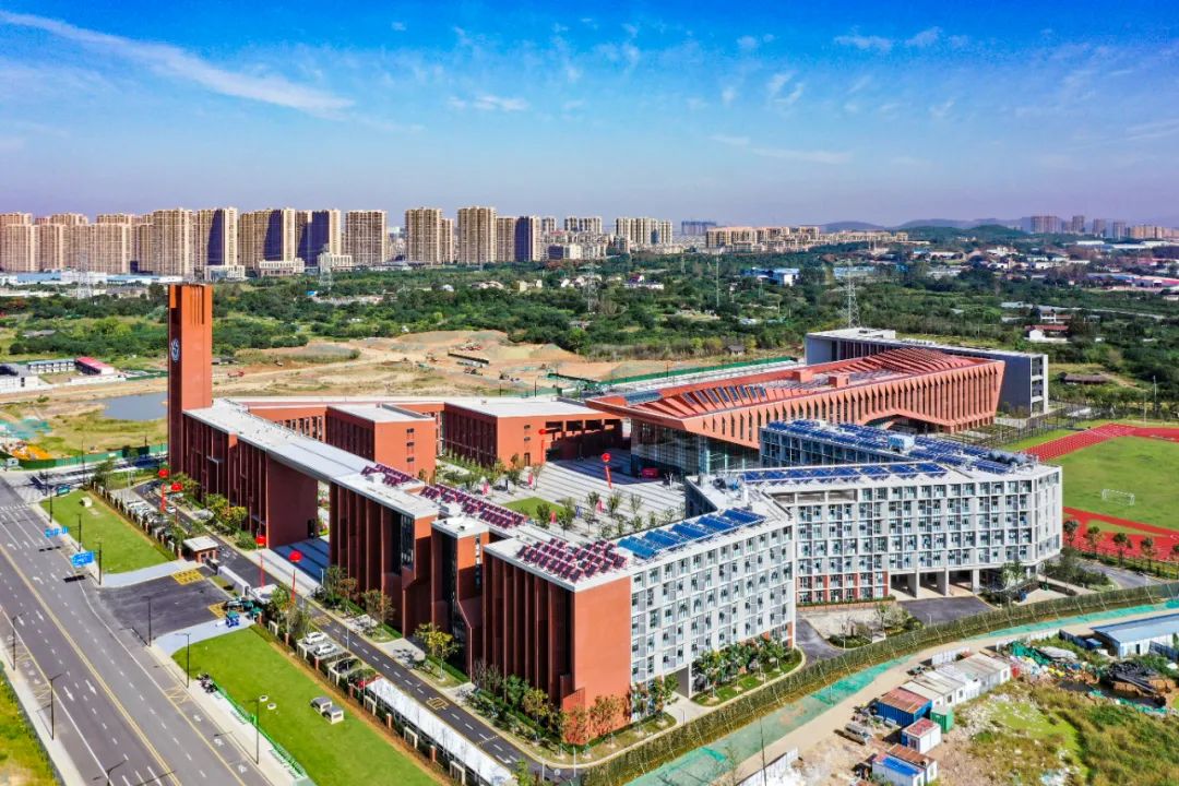 中国科学院大学南京学院校园。南京日报/紫金山新闻记者 冯芃 孙中元摄