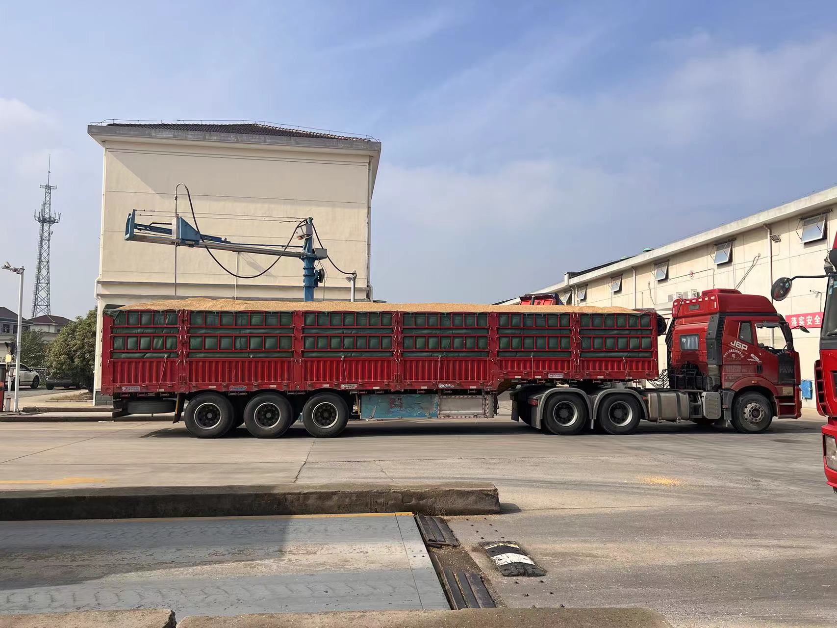 南京市高淳区粮食购销集团有限公司顾陇储备库秋粮入库
