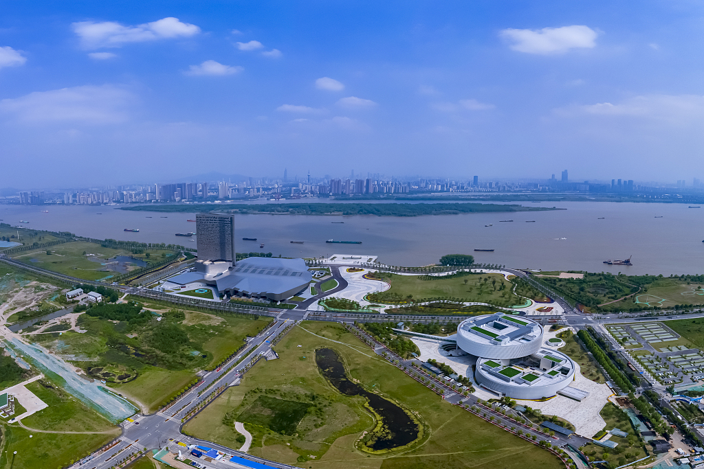 南京江北新区。图片来源：视觉中国