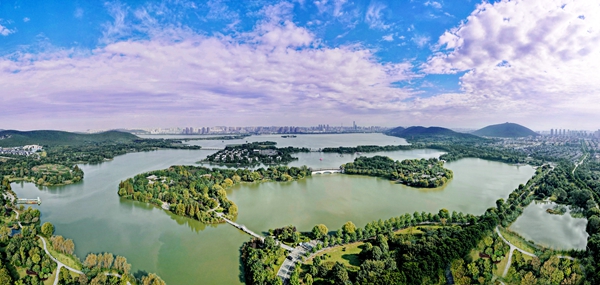 徐州云龙湖风景区。孙井贤摄