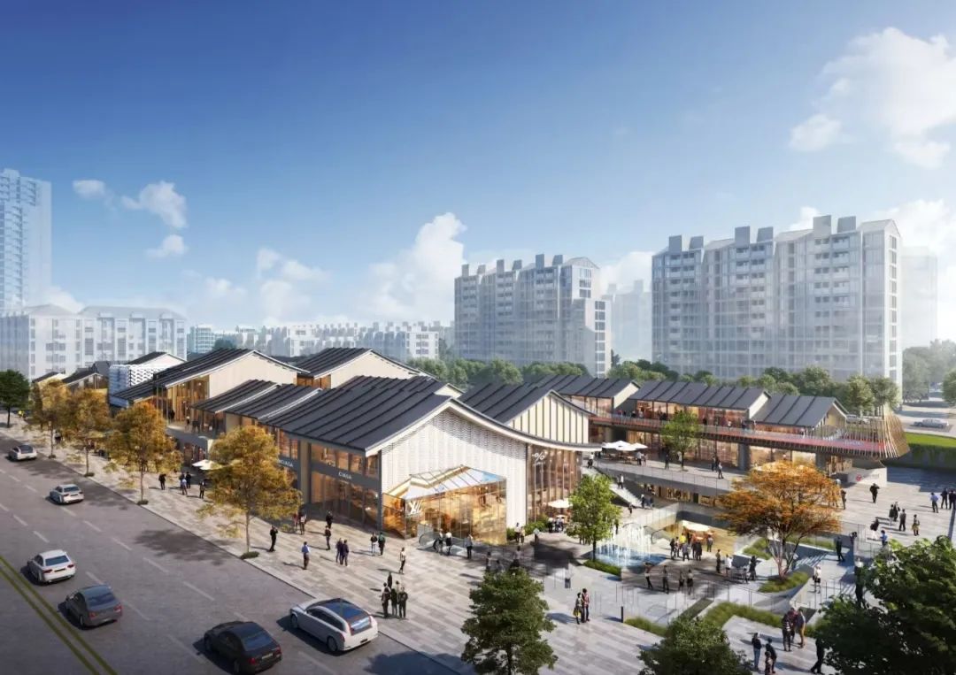 西五华里休闲文化街区效果图。