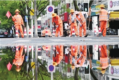 修补路面